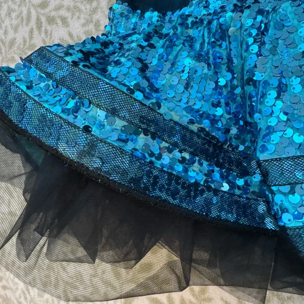 Weissman Bad at Love Teal Girls’ Dance Costume